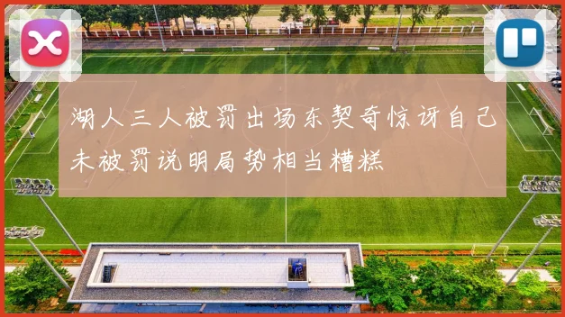 湖人三人被罚出场东契奇惊讶自己未被罚说明局势相当糟糕